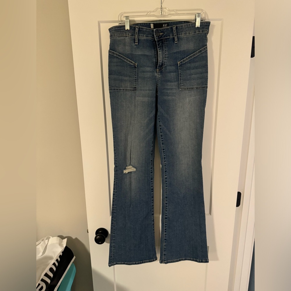 Kut from the Cloth Ana Flare Jeans Size 8
